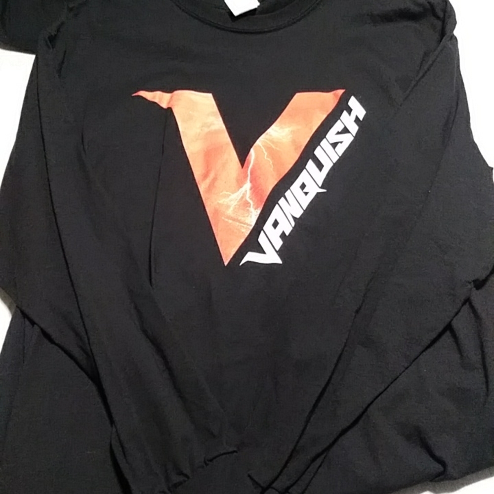 Brand New Minelab Vanquish. Black longsleeve Tshirt XL